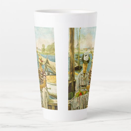 Argenteuil Edouard Manet Latte Mok (Voorkant)