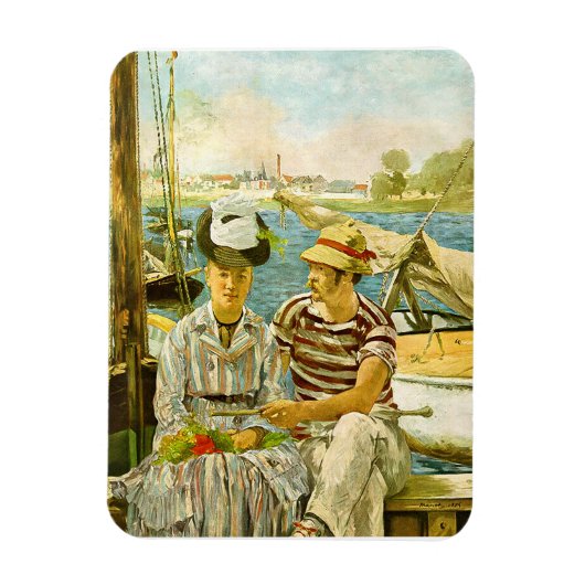 Argenteuil Edouard Manet Magneet (Verticaal)