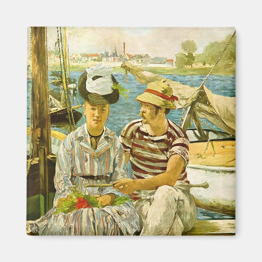 Argenteuil Edouard Manet Magneet (Voorkant)