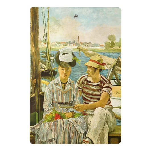 Argenteuil Edouard Manet Mini Klembord (Achterkant)