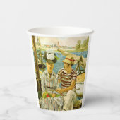 Argenteuil Edouard Manet Papieren Bekers (Achterkant)