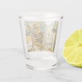 Argenteuil Edouard Manet Shot Glas (Achterkant)
