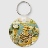 Argenteuil Edouard Manet Sleutelhanger (Achterkant)