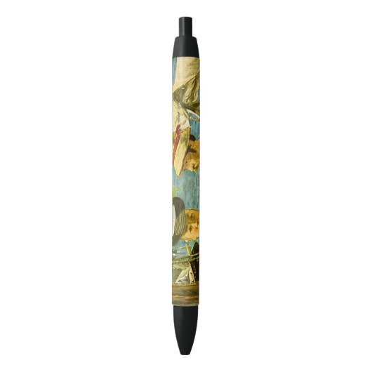 Argenteuil Edouard Manet Zwarte Inkt Pen (Voorkant Verticaal)