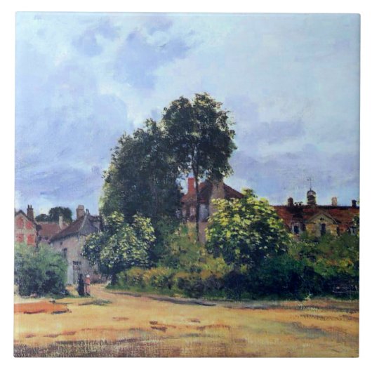 Argenteuil, Het Hospice, Tegeltje (Voorkant)