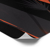 Argentière, Franse skiposter Poster (Hoek)