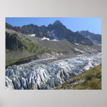 Argentiere glacier French Alps