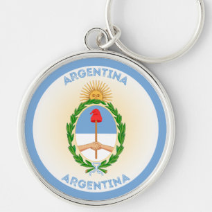 Argentijns Erfgoed Embleem Sleutelhanger