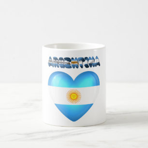 Argentijns hart koffiemok