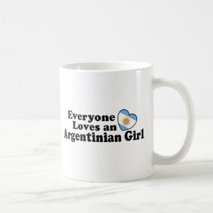 Argentijns meisje koffiemok