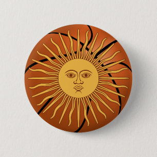 Argentijns nationaal basketbalteam ronde button 5,7 cm