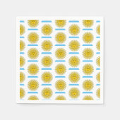 Argentijns vlagpatroon servet (Voorkant)