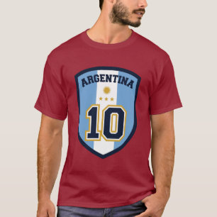 Argentijns Voetbal 1928 Zonnekroon Vintage Atletie T-shirt