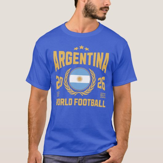 Argentijns Voetbal 2026 T-shirt (Voorkant)