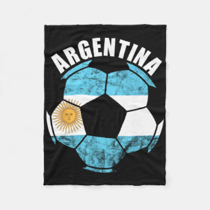 Argentijns voetbal El Sol De Mei Argentinië Argent Fleece Deken