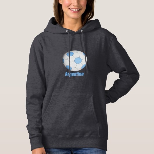 Argentijns Voetbal Hoodie (Voorkant)