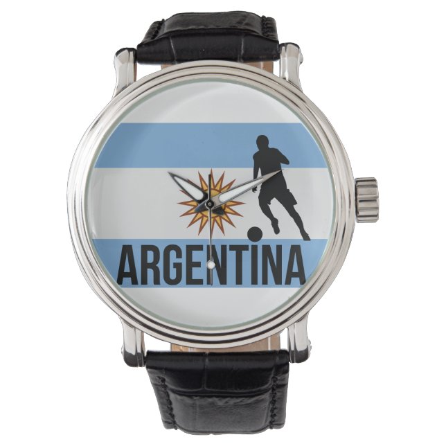 Argentijns voetbal horloge (Voorkant)