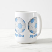Argentijns voetbal  koffiemok (Voorkant rechts)
