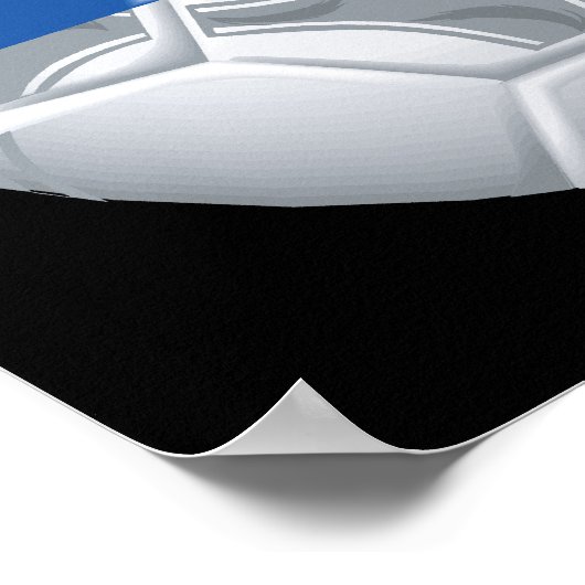 Argentijns Voetbal Poster (Hoek)