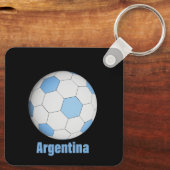 Argentijns voetbal sleutelhanger (Achterkant)