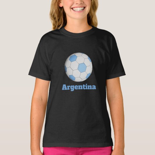 Argentijns voetbal t-shirt (Voorkant)