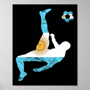 Argentijns voetbalelftal Zon van Mei Buenos Aires Poster