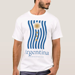 Argentijns voetbalfan T-shirt   Voetbal trots   Wo