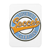 Argentijns Voetbalkampioen Magneet (Verticaal)