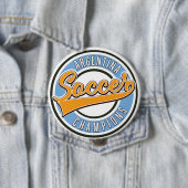 Argentijns Voetbalkampioen Ronde Button 4,0 Cm (In situ)
