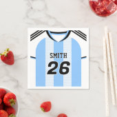 Argentijns voetbalshirt Aangepaste naam nummer ser Servet (Insitu)