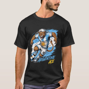 Argentijnse Aas - Voetbalster Argentinië Football T-shirt