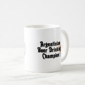 Argentijnse bier Drink Champion Koffiemok (Voorkant rechts)