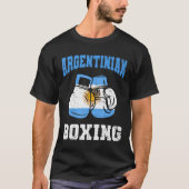 Argentijnse boxing houdt van Argentijnse Pride T-shirt (Voorkant)