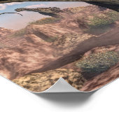 Argentijnse dinosaurus poster (Hoek)