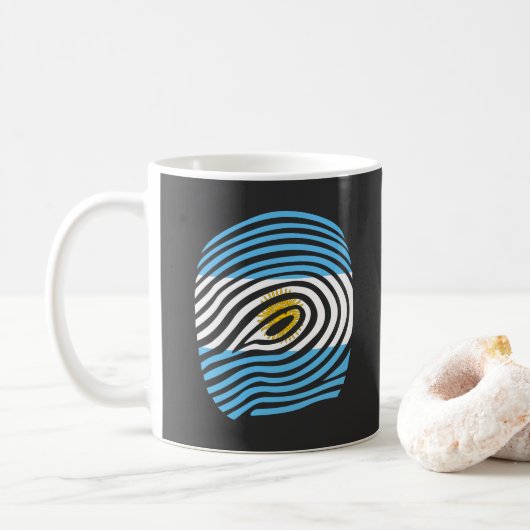 Argentijnse DNA Koffiemok (Met donut)