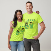 Argentijnse fans die juichen. t-shirt (Unisex)