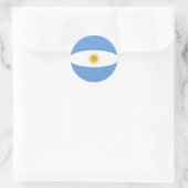 Argentijnse Fisheye Vlag Sticker (Tas)