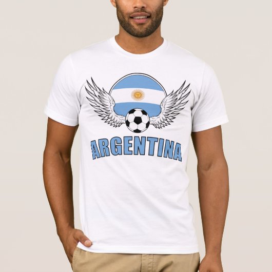 Argentijnse Football Crest (licht) T-shirt (Voorkant)