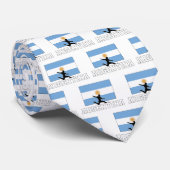 Argentijnse Football Soccer Nationaal Team Stropdas (Opgerold)