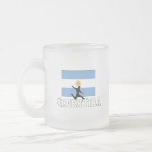 Argentijnse Football Soccer National Team Glass Matglas Koffiemok