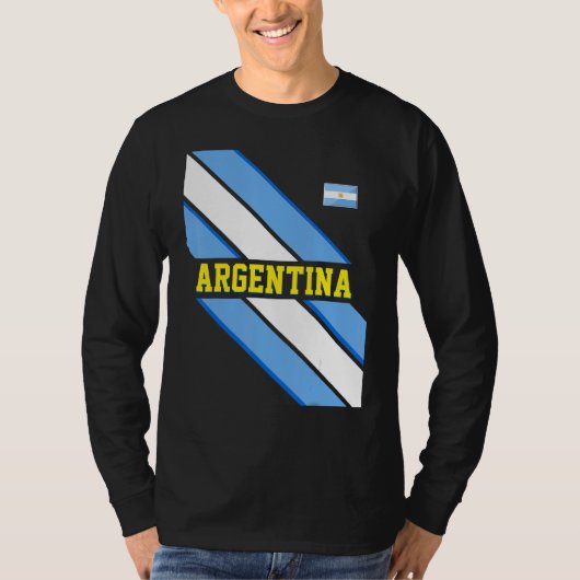 Argentijnse Football supporter Visitor Argentine S T-shirt (Voorkant)
