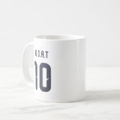 Argentijnse G.O.A.T. Nummer 10 Koffiemok (Voorkant links)