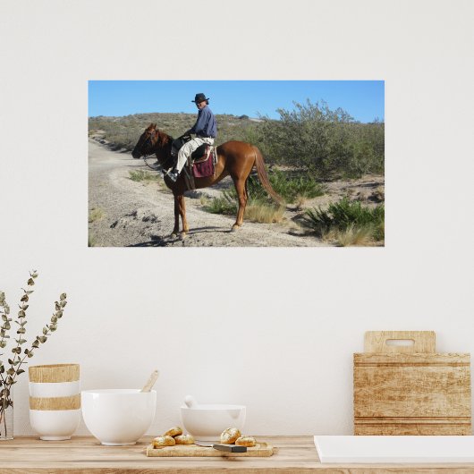 Argentijnse Gaucho Poster (Keuken)