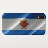 Argentijnse golvende vlag Case-Mate iPhone case (Achterkant (horizontaal))