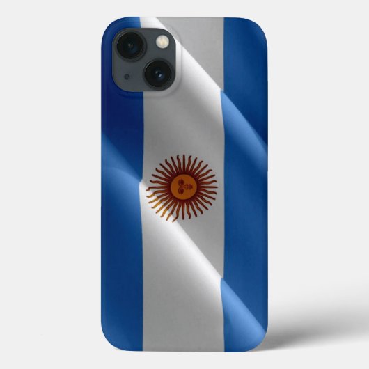 Argentijnse golvende vlag Case-Mate iPhone case (Achterkant)
