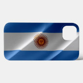 Argentijnse golvende vlag Case-Mate iPhone case (Achterkant (horizontaal))