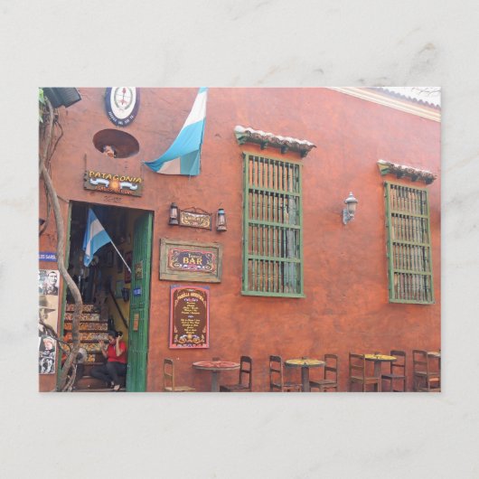 Argentijnse Grill in Cartagena Colombia Briefkaart (Voorkant)