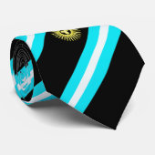 Argentijnse kleurenvlag stropdas (Opgerold)