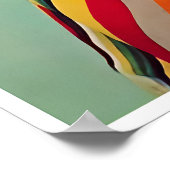 Argentijnse kunst reisposter Argentijnse print (Hoek)