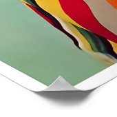 Argentijnse kunst reisposter Argentijnse print Zui (Hoek)